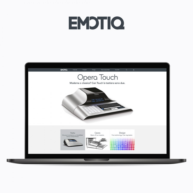 Emotiq e il sito web del tutto nuovo ed elegante