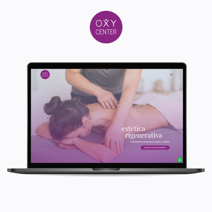 Nuovo sito web per il centro estetico Oxycenter