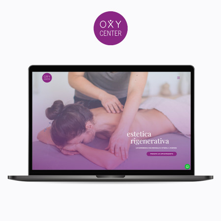 Online il nuovo sito del centro estetico Oxycenter