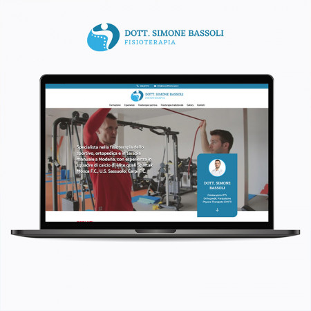 Online il nuovo sito del fisioterapista Simone Bassoli